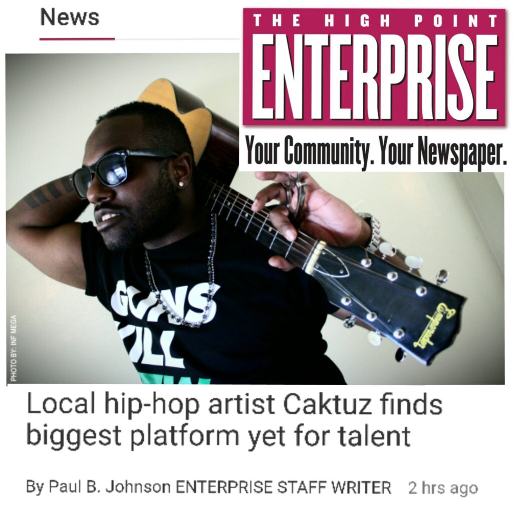 Caktuz Talks Biggest Audience Yet, & New Indie Film With H.P.E News [PRESS]